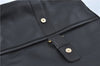 Authentic GUCCI Shoulder Tote Bag Leather Black J2552