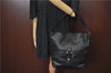 Authentic GUCCI Shoulder Tote Bag Leather Black J2552