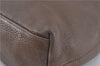 Authentic GUCCI Shoulder Hand Bag Leather Brown J2555