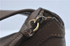 Authentic GUCCI Shoulder Hand Bag Leather Brown J2555