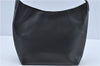 Authentic GUCCI Shoulder Hand Bag Purse Leather 0013298 Black J2560