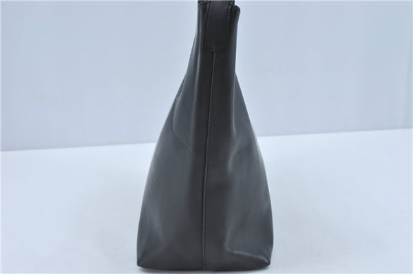 Authentic GUCCI Shoulder Hand Bag Purse Leather 0013298 Black J2560