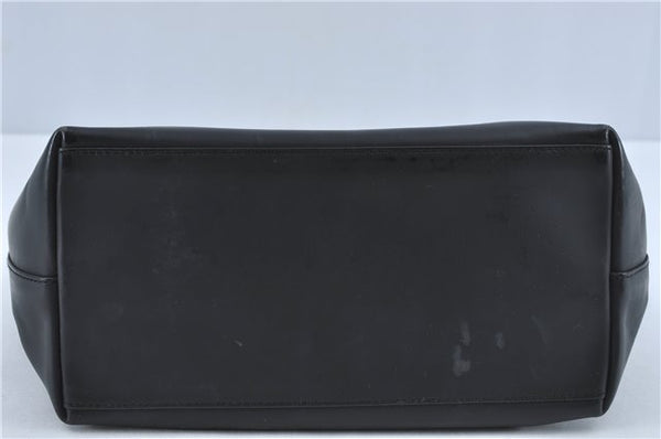 Authentic GUCCI Shoulder Hand Bag Purse Leather 0013298 Black J2560