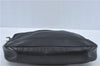 Authentic GUCCI Bamboo Hand Bag Purse Leather 0014095 Black Junk J2561