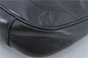 Authentic GUCCI Bamboo Hand Bag Purse Leather 0014095 Black Junk J2561