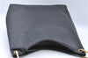 Authentic GUCCI Bamboo Shoulder Hand Bag Purse Leather 0013007 Black J2562