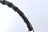 Authentic GUCCI Bamboo Shoulder Hand Bag Purse Leather 0013007 Black J2562
