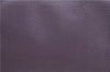 Authentic BURBERRY Vintage Leather Shoulder Hand Bag Purse Purple J2563