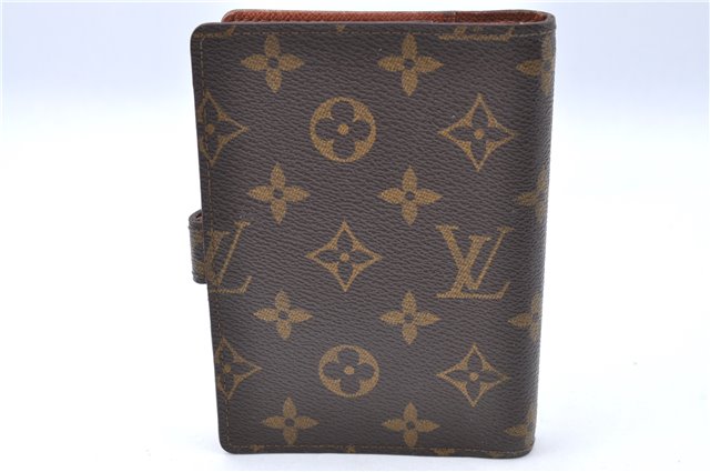 Authentic Louis Vuitton Monogram Agenda PM Notebook Cover R20005 LV J2570