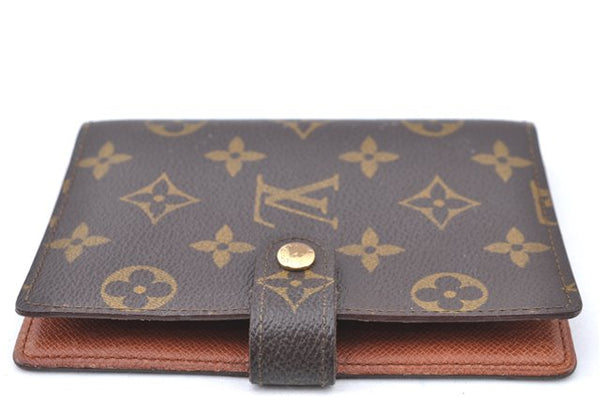 Authentic Louis Vuitton Monogram Agenda PM Notebook Cover R20005 LV J2570