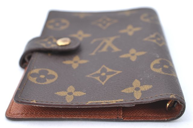 Authentic Louis Vuitton Monogram Agenda PM Notebook Cover R20005 LV J2570