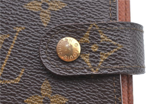 Authentic Louis Vuitton Monogram Agenda PM Notebook Cover R20005 LV J2570