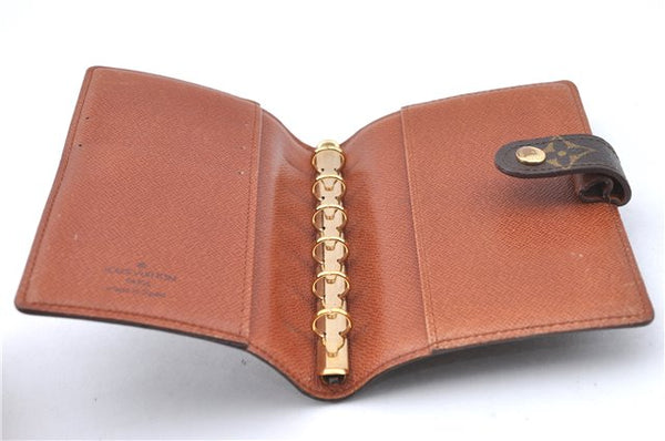 Authentic Louis Vuitton Monogram Agenda PM Notebook Cover R20005 LV J2570