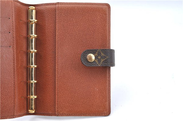 Authentic Louis Vuitton Monogram Agenda PM Notebook Cover R20005 LV J2570