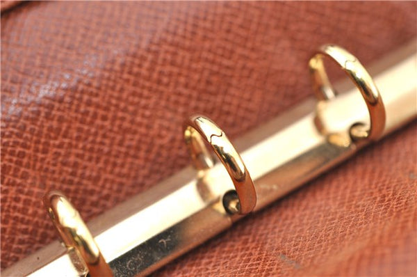 Authentic Louis Vuitton Monogram Agenda PM Notebook Cover R20005 LV J2570