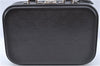 Authentic Louis Vuitton Monogram Glace Valisette PM Hand Bag M92235 Black J2578