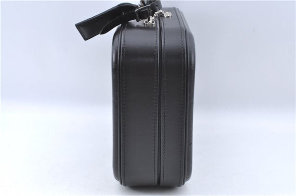 Authentic Louis Vuitton Monogram Glace Valisette PM Hand Bag M92235 Black J2578