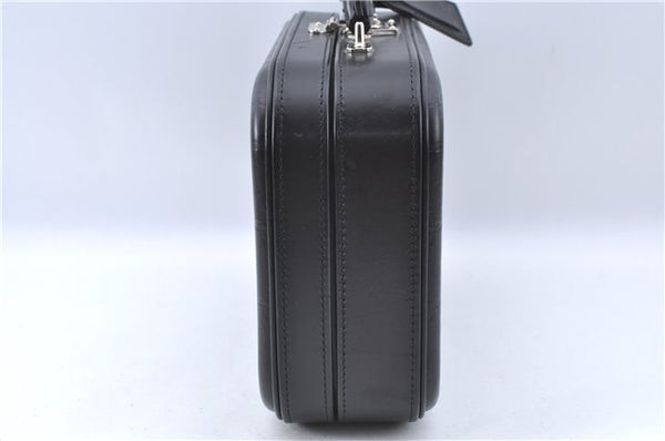 Authentic Louis Vuitton Monogram Glace Valisette PM Hand Bag M92235 Black J2578