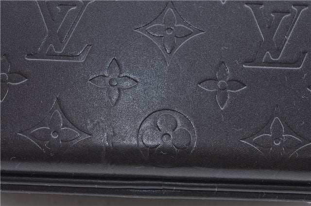 Authentic Louis Vuitton Monogram Glace Valisette PM Hand Bag M92235 Black J2578