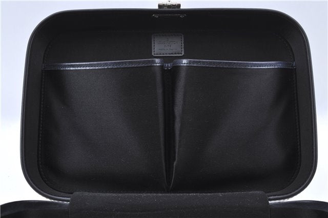 Authentic Louis Vuitton Monogram Glace Valisette PM Hand Bag M92235 Black J2578