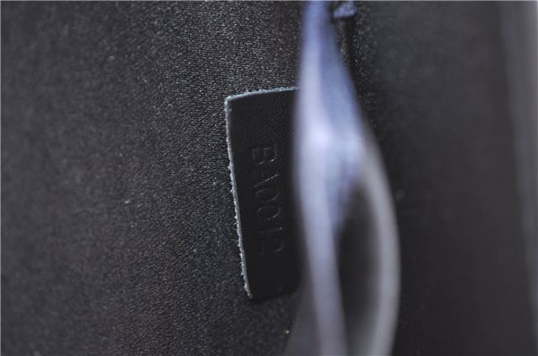 Authentic Louis Vuitton Monogram Glace Valisette PM Hand Bag M92235 Black J2578