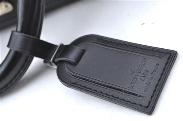 Authentic Louis Vuitton Monogram Glace Valisette PM Hand Bag M92235 Black J2578