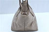 Authentic GUCCI Impreme Hand Tote Bag GG PVC Leather 374433 Beige J2579