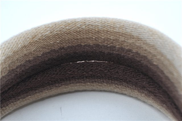 Authentic GUCCI Impreme Hand Tote Bag GG PVC Leather 374433 Beige J2579