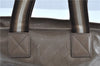 Authentic GUCCI Impreme Hand Tote Bag GG PVC Leather 374433 Beige J2579
