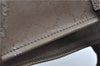 Authentic GUCCI Impreme Hand Tote Bag GG PVC Leather 374433 Beige J2579