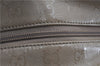 Authentic GUCCI Impreme Hand Tote Bag GG PVC Leather 374433 Beige J2579