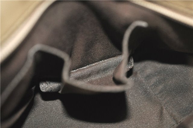 Authentic GUCCI Impreme Hand Tote Bag GG PVC Leather 374433 Beige J2579