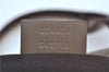 Authentic GUCCI Impreme Hand Tote Bag GG PVC Leather 374433 Beige J2579