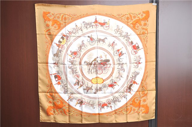 Authentic HERMES Carre 90 Scarf 