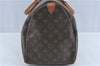 Authentic Louis Vuitton Monogram Keepall 45 Travel Boston Bag M41428 LV J2599