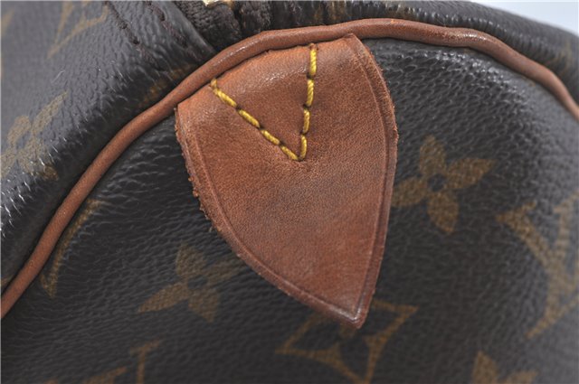 Authentic Louis Vuitton Monogram Keepall 45 Travel Boston Bag M41428 LV J2599