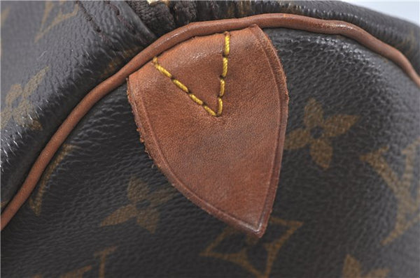 Authentic Louis Vuitton Monogram Keepall 45 Travel Boston Bag M41428 LV J2599