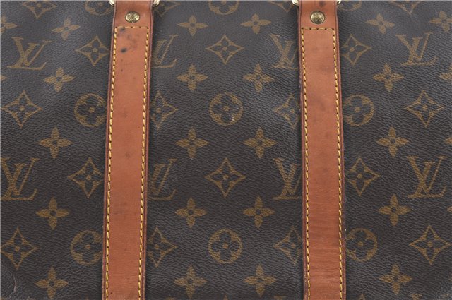Authentic Louis Vuitton Monogram Keepall 45 Travel Boston Bag M41428 LV J2599