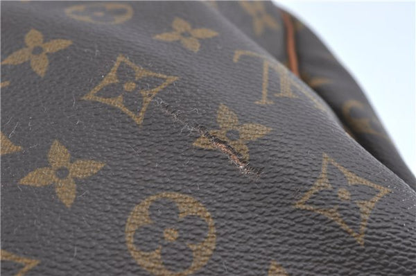 Authentic Louis Vuitton Monogram Keepall 45 Travel Boston Bag M41428 LV J2599