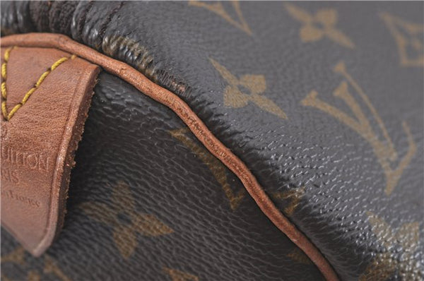 Authentic Louis Vuitton Monogram Keepall 45 Travel Boston Bag M41428 LV J2599