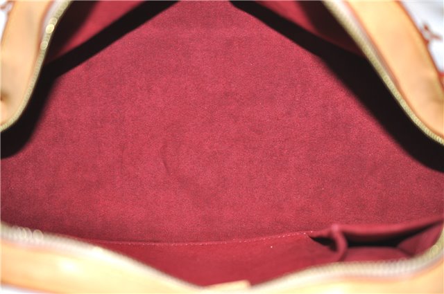 Authentic Louis Vuitton Monogram Multicolor Claudia Hand Bag M40193 White J2615