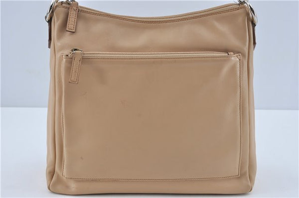 Authentic GUCCI Bamboo Shoulder Hand Bag Purse Leather 0008509 Beige J2616