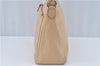 Authentic GUCCI Bamboo Shoulder Hand Bag Purse Leather 0008509 Beige J2616