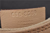 Authentic GUCCI Bamboo Shoulder Hand Bag Purse Leather 0008509 Beige J2616