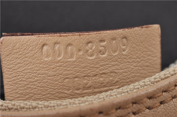 Authentic GUCCI Bamboo Shoulder Hand Bag Purse Leather 0008509 Beige J2616