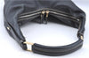 Authentic GUCCI Shoulder Hand Bag Purse Leather 0014288 Black J2618