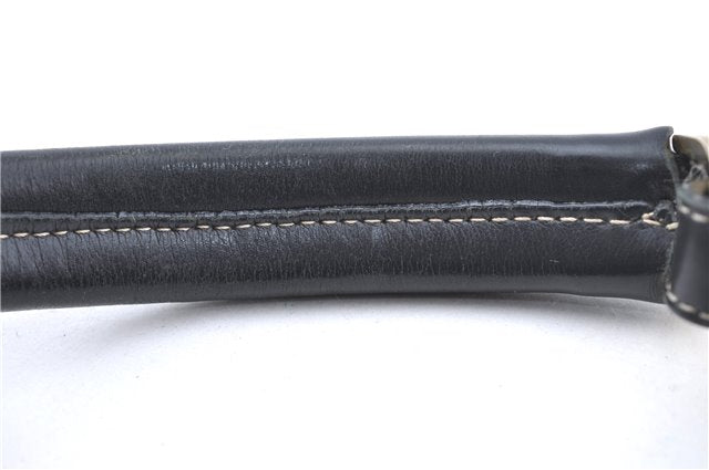 Authentic GUCCI Shoulder Hand Bag Purse Leather 0014288 Black J2618