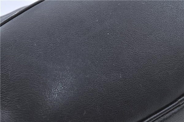 Authentic GUCCI Shoulder Hand Bag Purse Leather 0014288 Black J2618