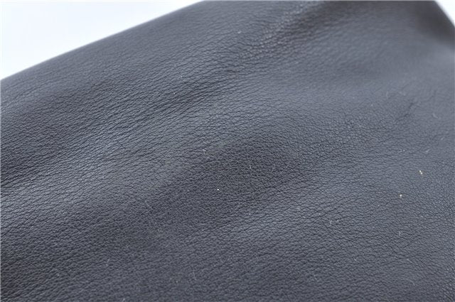 Authentic GUCCI Shoulder Hand Bag Purse Leather 0014288 Black J2618