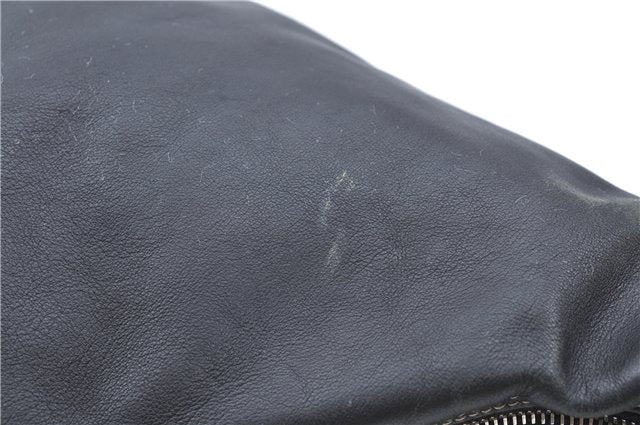 Authentic GUCCI Shoulder Hand Bag Purse Leather 0014288 Black J2618